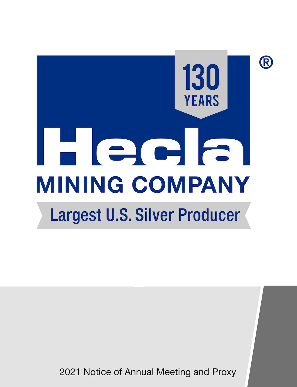 Hecla Mining Company Proxy Statement 2021