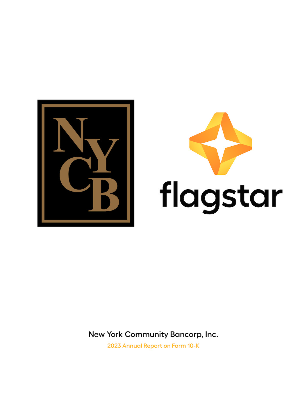 New York Community Bancorp Inc Investor Relations New York Community Bancorp, Inc. Annual Report 2023